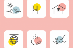 Иконки для навигации острова