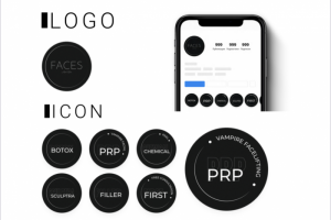 Оформление аккаунта для эстетического центра в Нью-Йорке.