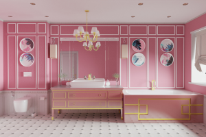 Визуализация ванной комнаты