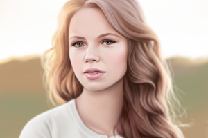 Портрет в реалистичном стиле