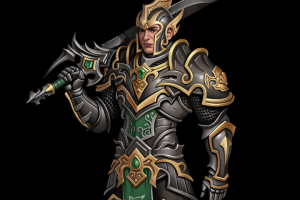 Дизайн персонажа в полу-релистичном стиле