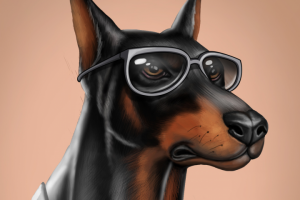 Иллюстрация в полу-реалистичном стиле