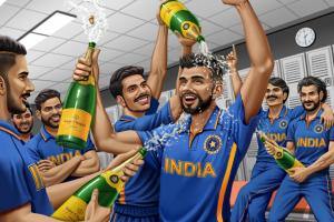 Иллюстрация в полу-реалистичном стиле