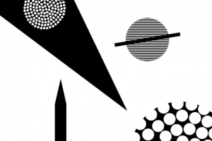 Растр. Композиция из геометрических фигур.