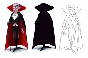 Ваипир - дизайн персонажа