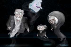 Привидения - дизайн персонажа