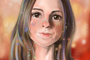 Портрет аватар девушки