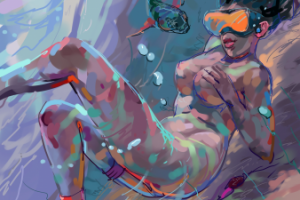 Купальщица