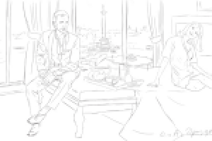 Вид из окна отеля ( утро)