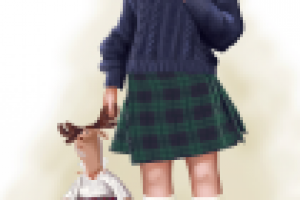 Девочка с игрушкой