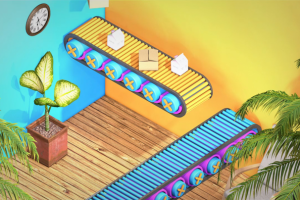 Конвейерная лента 3D