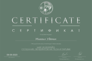 Одностраничный сайт в Тильда