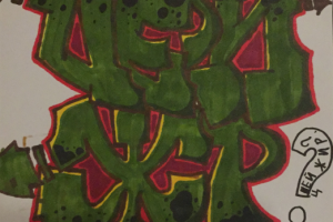 ЦЕЙЖР graffiti sketch