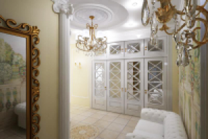 Холл в классическом стиле