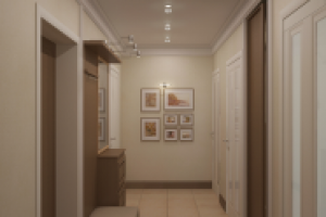 Прихожая. Выполнено для http://k-dom66