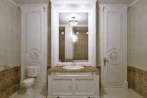 Санузел в неоклассике