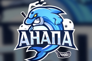 Разработка маскот лого для флорбольной команды в Анапе.