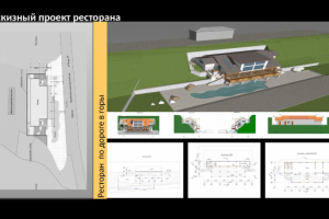 Ресторан по дороге в горы