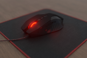 Визуализация игровой мыши.