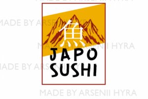 Логотип для суши(ресторан, доставка)