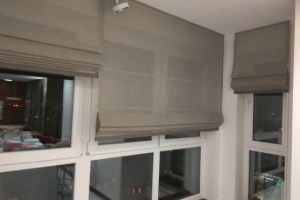 Римские шторы в лоджию