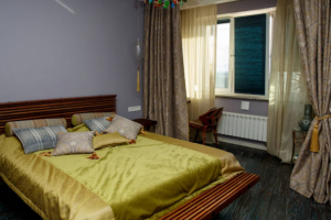 Шторы в спальню -2-хэтажная квартира