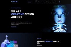 Адаптивная верстка, лендинг, агентство