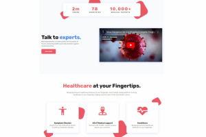 Адаптивная верстка, лендинг, приложение