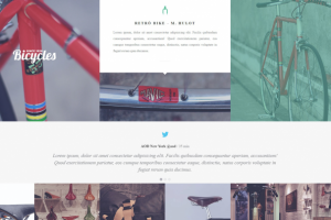 Адаптивная верстка, лендинг, веломагазин
