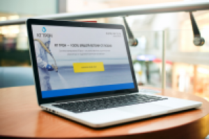 Лендинг для фирмы КТ Трон