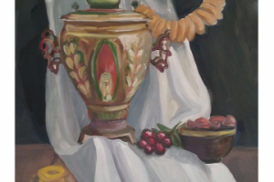 Натюрморт с самоваром