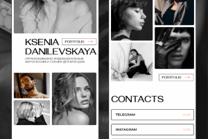 Taplink для фотографа