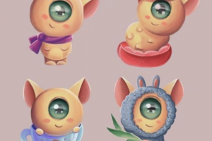 One Eye Baby character