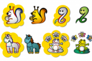 Животные (для наклеек)