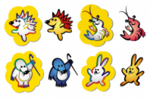 Животные (для наклеек)