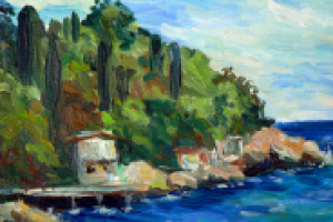 Этюд (масло)