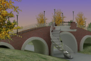 Мост в парке