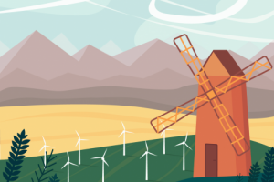 Анимация пейзажа