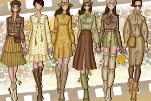 Fashion sketches sample