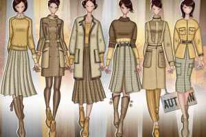 Fashion sketches sample