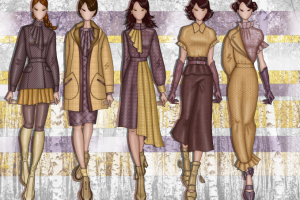 Fashion sketches sample