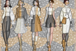 Fashion sketches sample