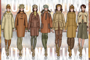 Fashion sketches sample