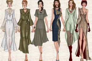 Fashion sketches sample
