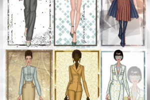 Fashion sketches sample