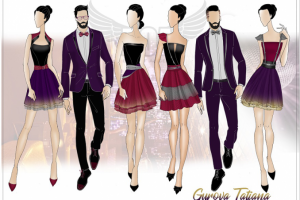 Fashion sketches sample