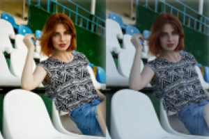 Цветокоррекция, ретушь