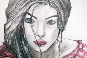 портрет девушки