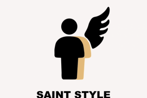 Логотип магазина кроссовок «Saint Style”