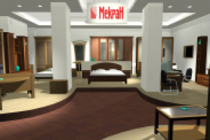 ПРОЕКТ ОФОРМЛЕНИЯ ТОРГОВОГО ПАВИЛЬОНА ДЛЯ КОМПАНИИ "МЕКРАН"